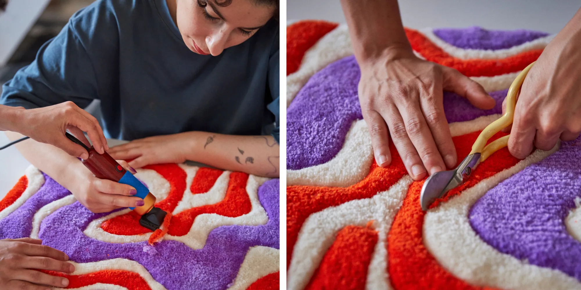 Qu’est-ce que le tufting ? L’art du tapis DIY qui séduit les créatifs ...